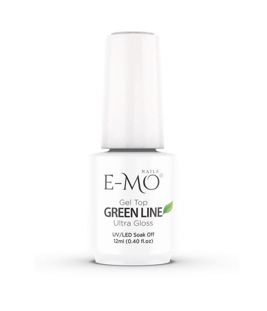 Green Line, Ultra Gloss, Gel Top 12ml
