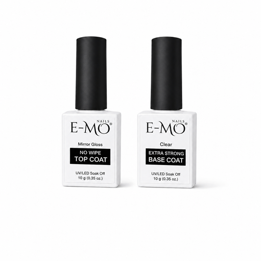 Extra Strong Base Coat & No Wipe Top Coat